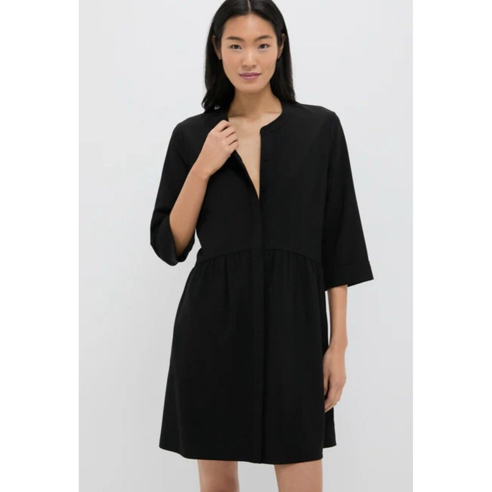 Tuckernuck Black Shirt Dress